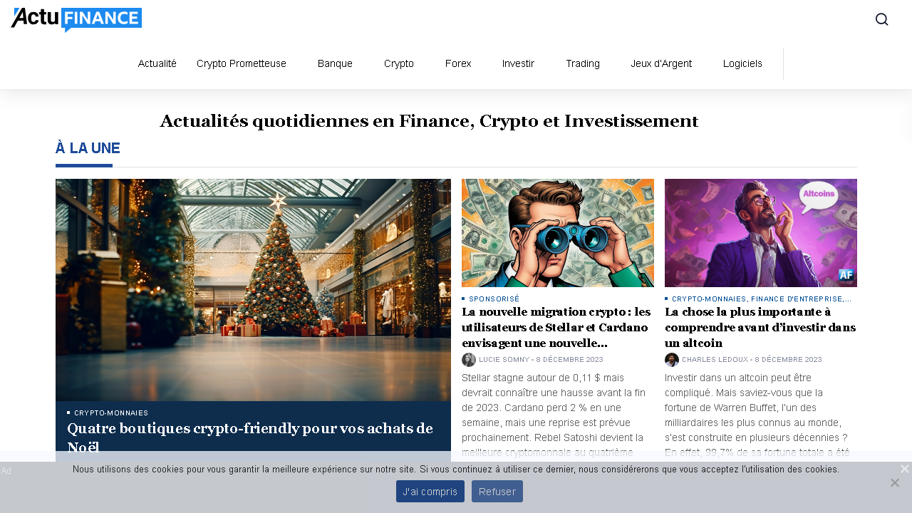 Capture d'écran de http://www.actufinance.fr/